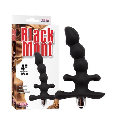 Універсальний масажер Black Mont для простати, чорний - Зображення 1