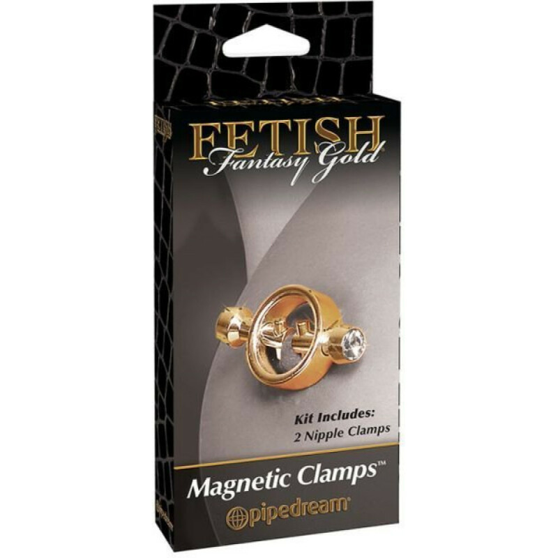 Затискачі для сосків Pipedream Fetish Fantasy золоті, 5 х 2.6 см