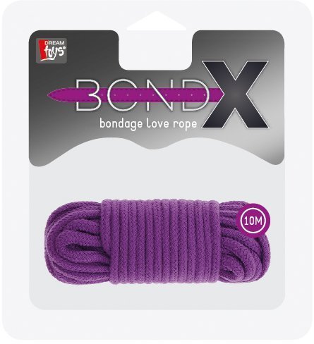 Бондажна мотузка фіолетова BONDX - Зображення 1