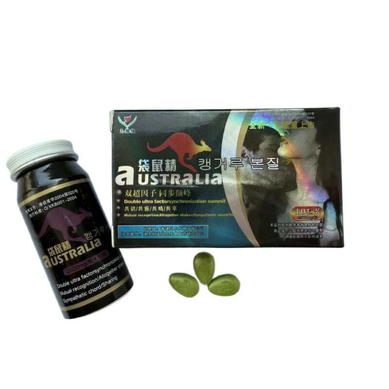 Пігулки чоловічі Kangaroo Exstract Australia для потенції, 10 шт