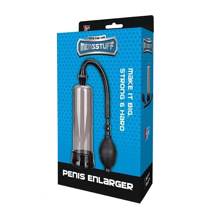 Вакуумна помпа механічна Dreamtoys MenzStuff з грушею, чорна, 19 х 5 см - Зображення 1