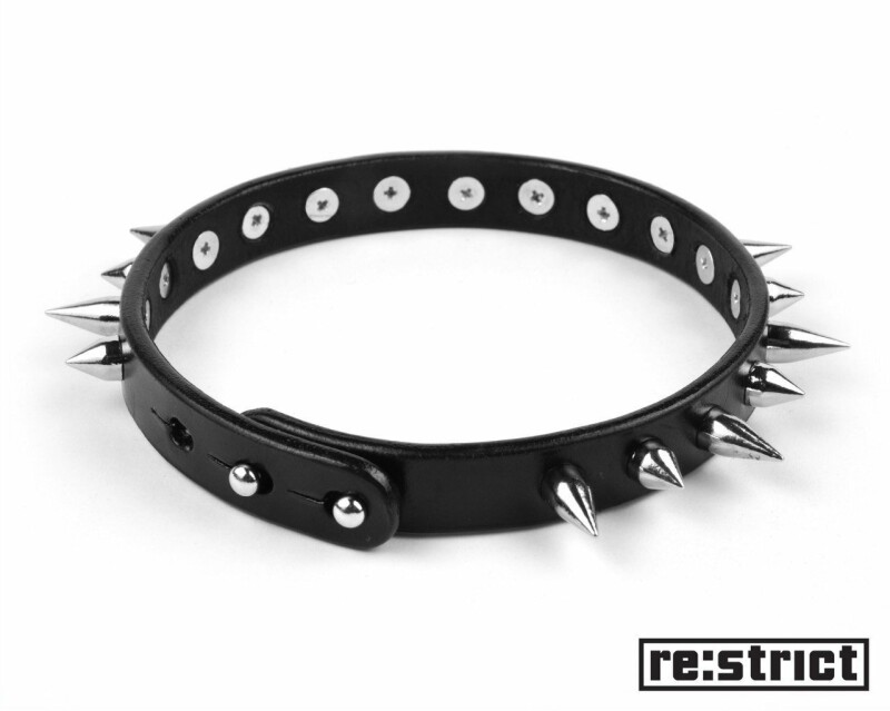 RE: STRICT Чокер з шипами (матовий) M / L - Зображення 1