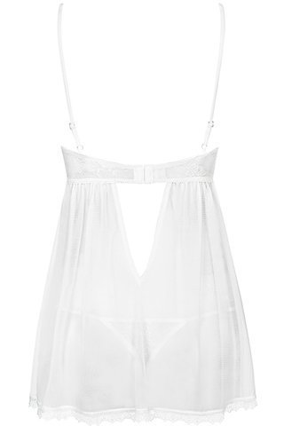 Сорочка  белая babydoll L/XL - Изображение 6