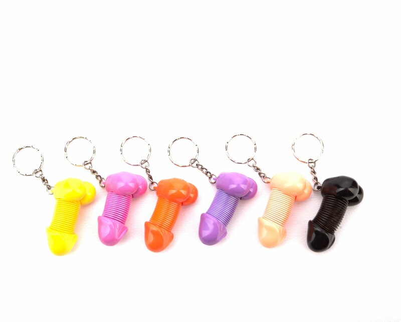 Брелок Віллі на пружині в кольорах SEXY MOBILE Key Ring - Изображение 3