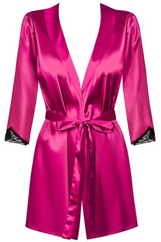Халат еротичний атласний L / XL - Зображення 6