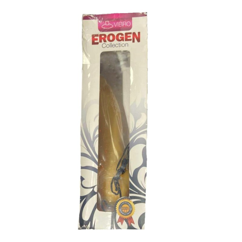 Вібратор реалістичний на присосці Erogen Collection, бежевий, 17.5 х 5 см - Изображение 1
