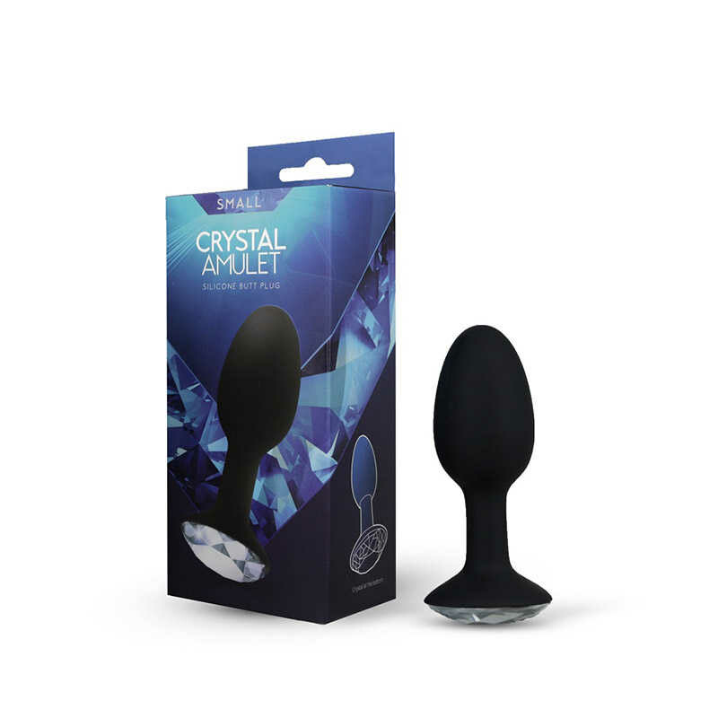 Пробка силікон зі стразиком Crystal Amulet Small - Изображение 1