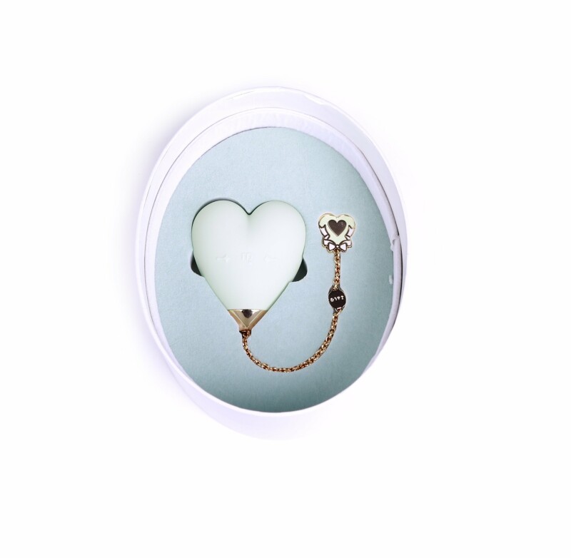Кліторальний вібратор ZALO Baby Heart, м'ятний - Зображення 5