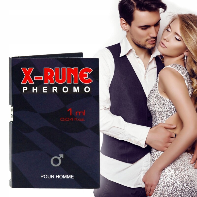 Духи з феромонами чоловічі X-RUNE MALE PHERO ATTRACTANT pour homme 1ml - Зображення 1