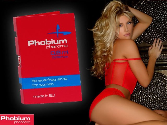 Духи з феромонами жіночі PHOBIUM Pheromo for women, 0,8 ml - Зображення 1