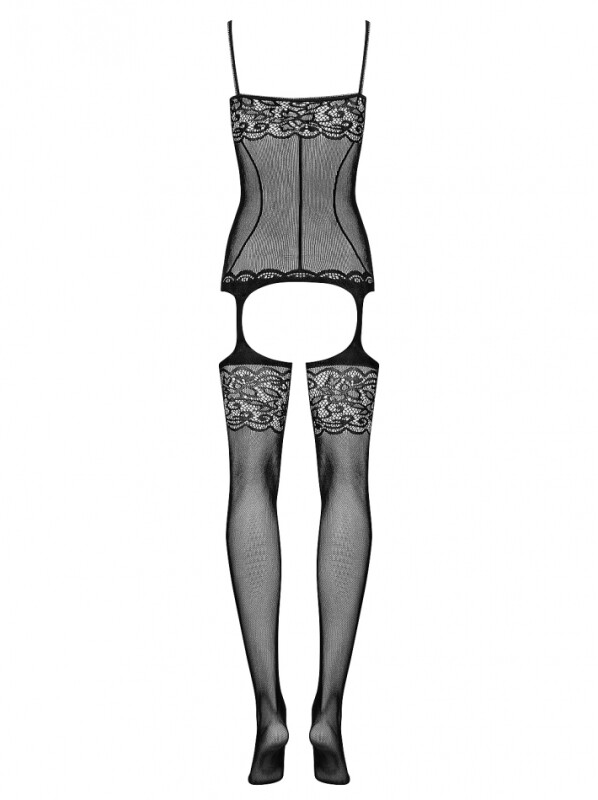 Комбінезон BODYSTOCKING Чорний S / M / L - Зображення 6