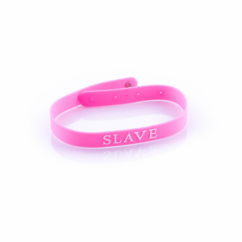 Нашийник-браслет 100% медичний силікон SLAVE NO TABOO - Изображение 6