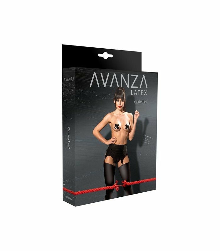 Пояс для панчіх Avanza з латексу, широкий, М - Изображение 1