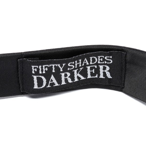 Краватка-метелик Fifty Shades Darker для зв'язування, чорна, One Size - Зображення 3