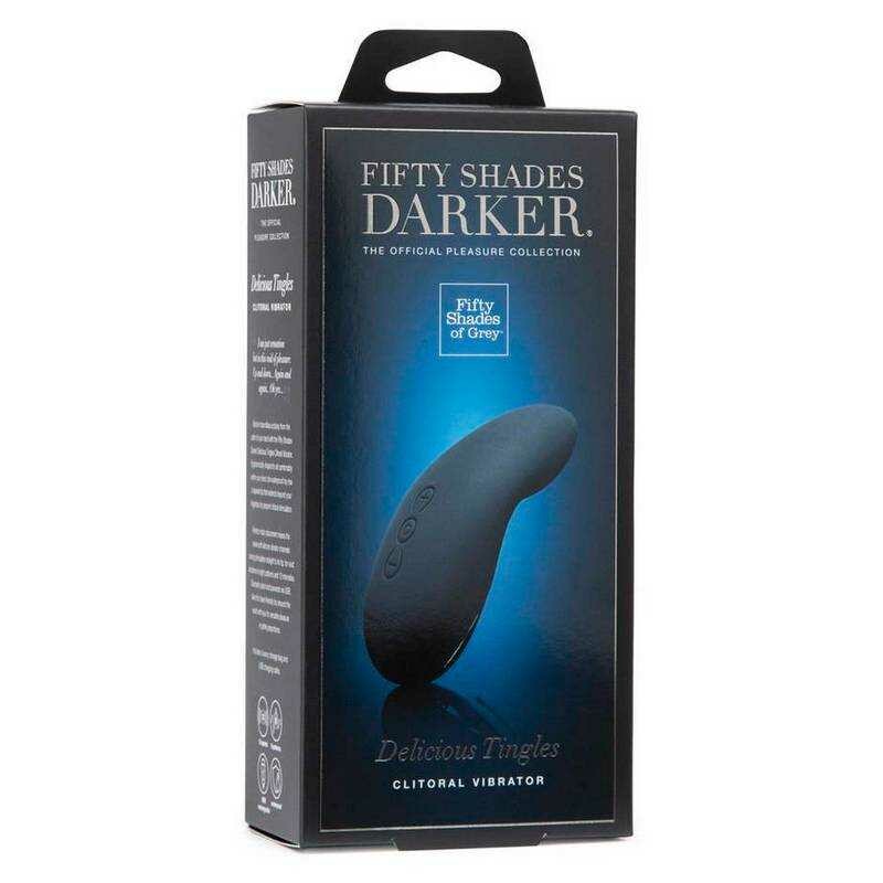 Вібратор для клітора Fifty Shades Darker чорний, 10.3 х 4.9 см - Зображення 1