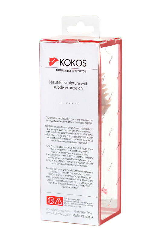 Насадка на член Kokos Extreme, розмір S, з вусиками, 12.7 см - Зображення 6
