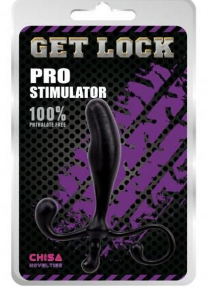 Стимулятор простати Chisa Pro Stimulator, чорний, 13 см х 3 см - Зображення 1