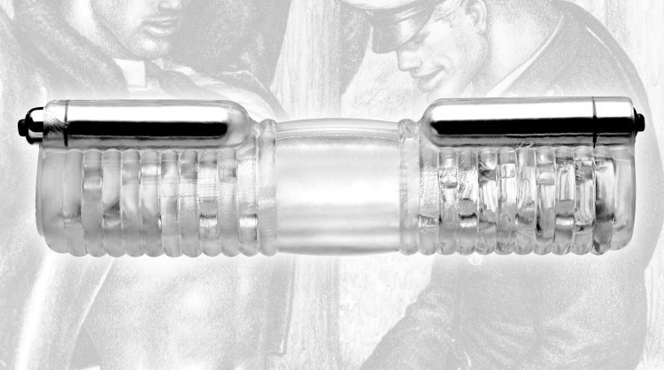 Подвійний гелевий мастурбатор Tom of Finland - Зображення 3