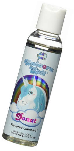 Лубрикант Unicorn Spit зі смаком пончика (130 мл) - Зображення 1