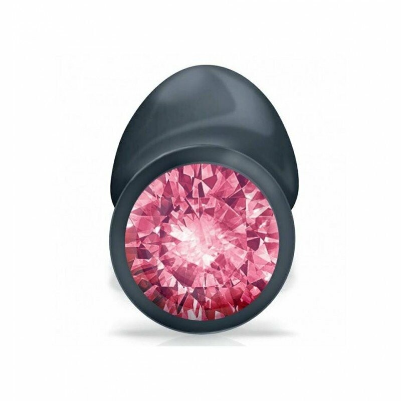 Анальна пробка з червоним кристалом Marc Dorcel Geisha Plug Diamond L - Зображення 2