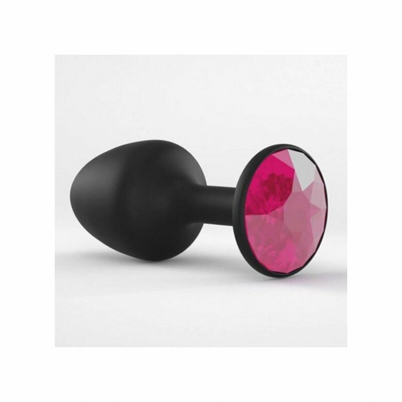 Анальна пробка з червоним кристалом Marc Dorcel Geisha Plug Diamond L