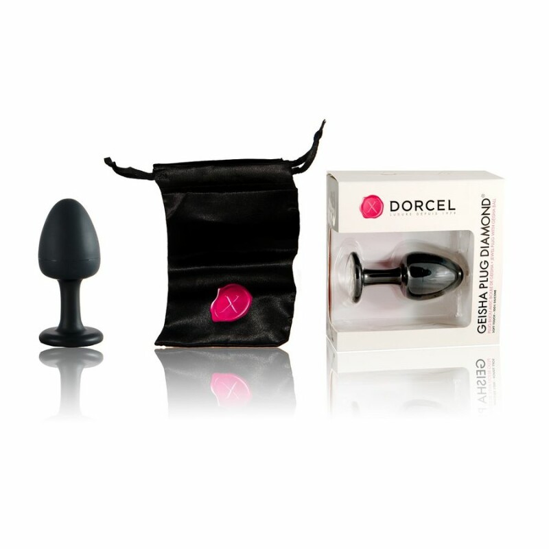 Анальна пробка з кристалом Marc Dorcel Geisha Plug Ruby XL - Зображення 4
