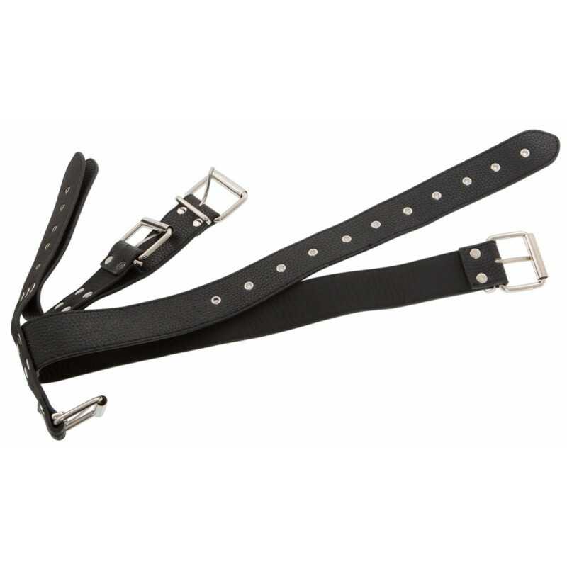 Система для фіксації Bad Kitty Neck and Hand Restraints, чорного кольору - Изображение 3