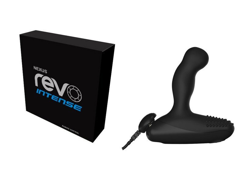 Вібромасажер простати Nexus Revo Intense з ротацією, чорний, 12.7 х 3.2 см - Зображення 4