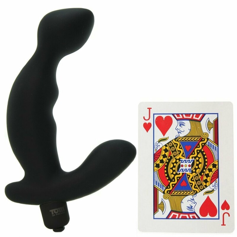 Масажер простати Tom of Finland Silicone P-Spot Vibe - Зображення 3