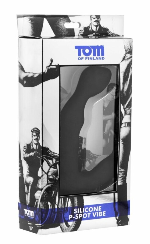 Масажер простати Tom of Finland Silicone P-Spot Vibe - Зображення 4