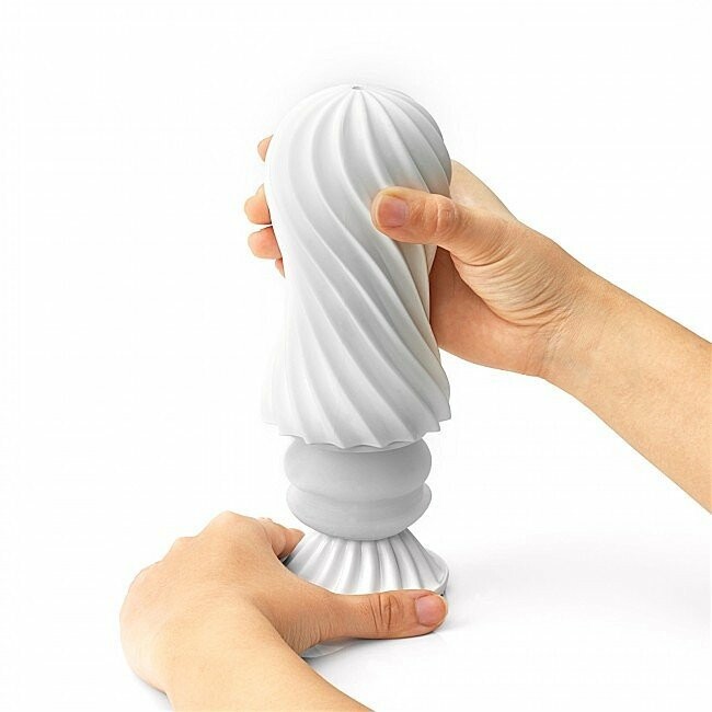 Мастурбатор Tenga Flex Rocky Black - Изображение 8
