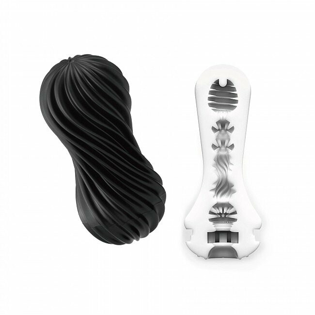 Мастурбатор Tenga Flex Rocky Black