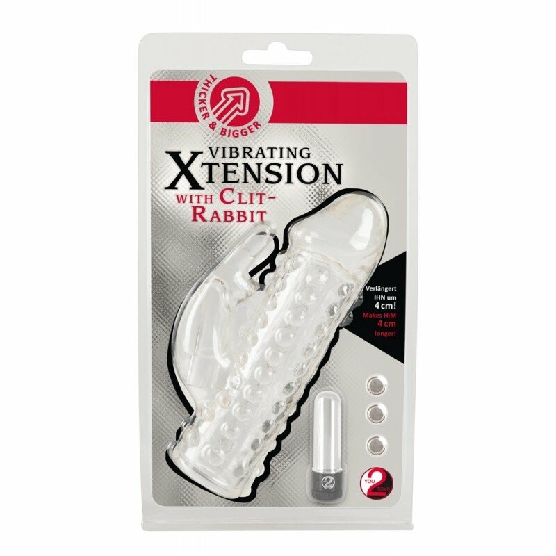 Насадка Xtension with Clit-Rabbit - Изображение 6