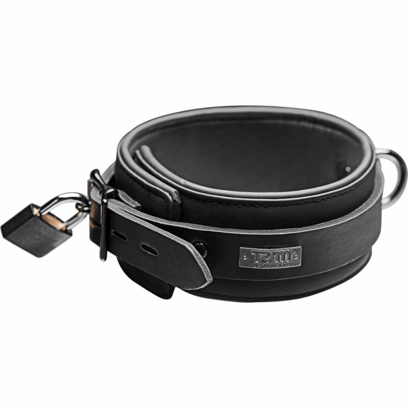 Нашийник з навісним замком Tom of Finland Neoprene Collar