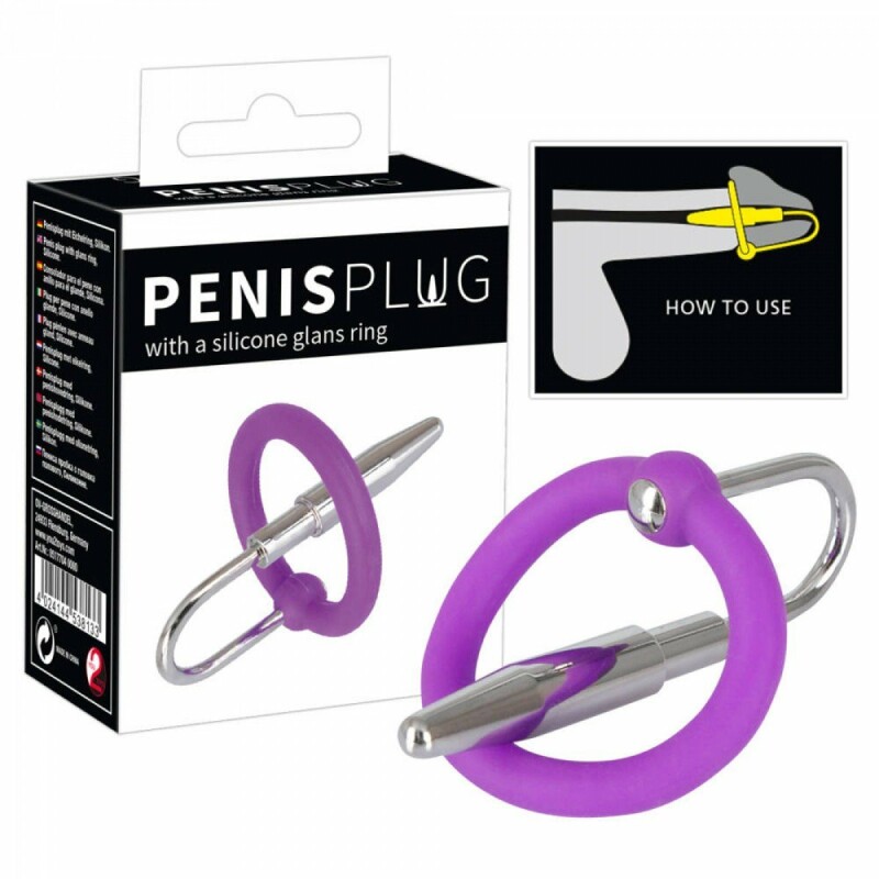 Розширювач з кільцем для чоловічої уретри (катетер) Penis Plug NO TABOO - Изображение 3