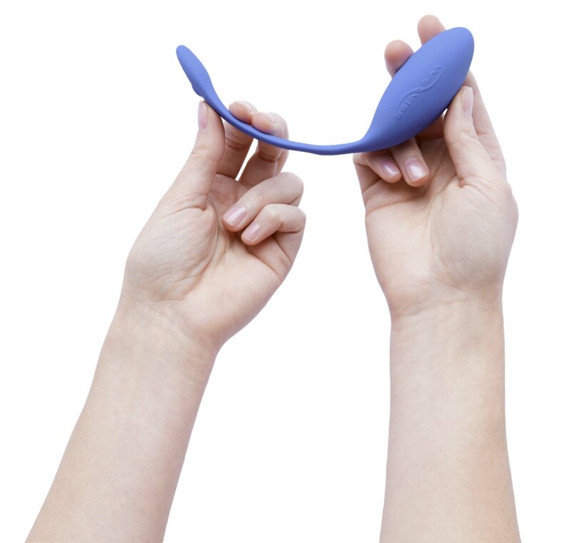 Віброяйце We-Vibe Jive Smart синього кольору - Зображення 4