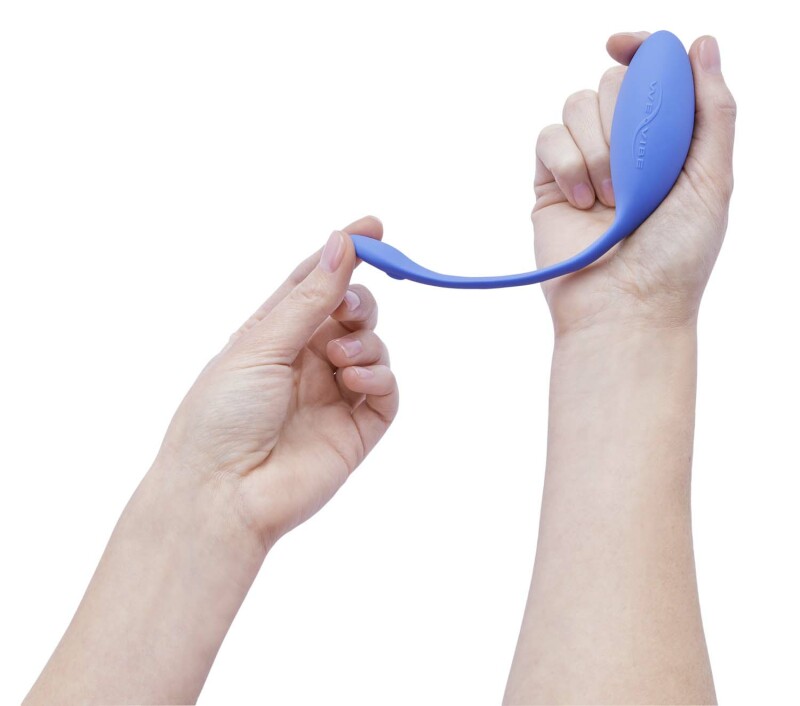 Віброяйце We-Vibe Jive Smart синього кольору - Зображення 8