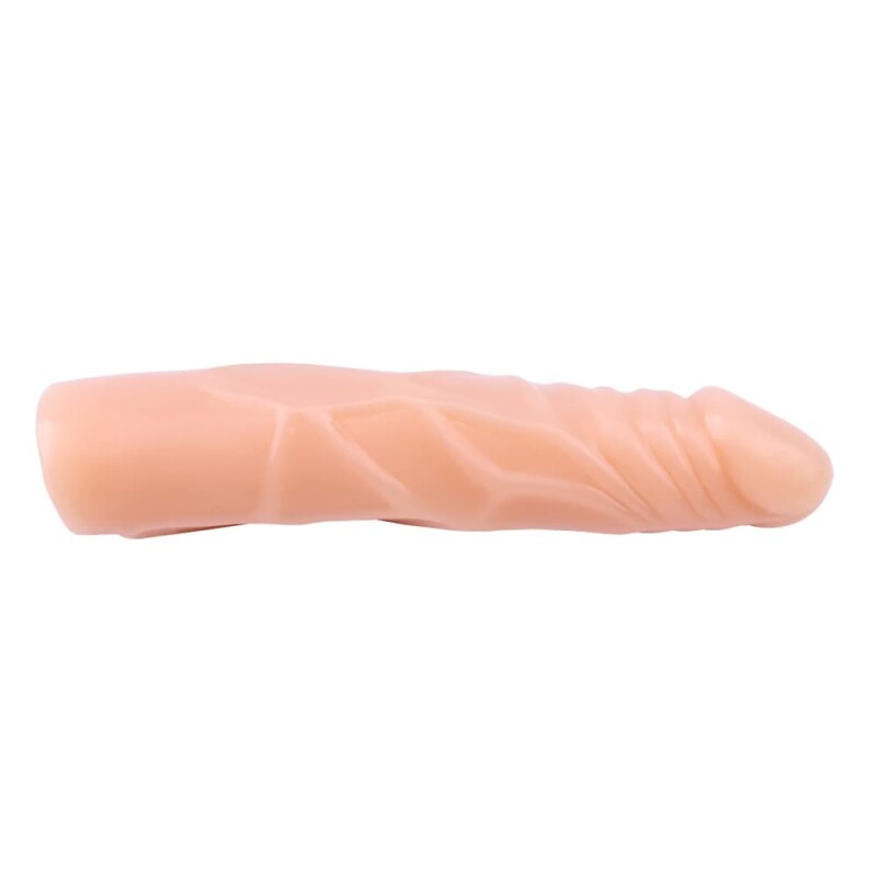 Фалоімітатор реалістичний Chisa T-Skin бежевий, 17.7 х 3.3 см - Зображення 1
