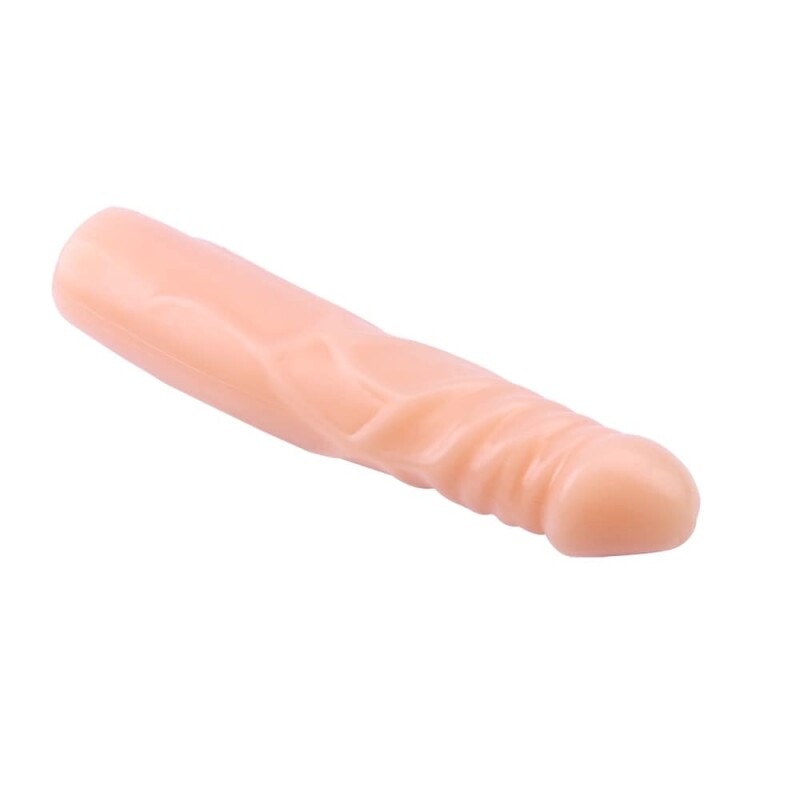 Фалоімітатор реалістичний Chisa T-Skin бежевий, 17.7 х 3.3 см - Зображення 3