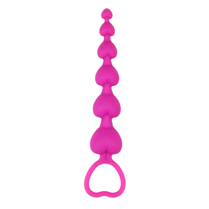 Анальний стимулятор Heart Booty Beads