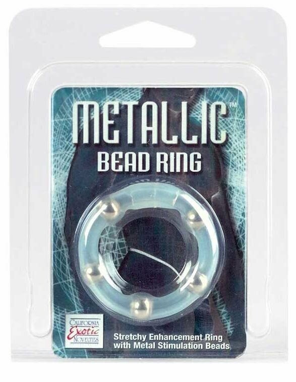 Ерекційне кільце Metallic Bead Ring - Зображення 1