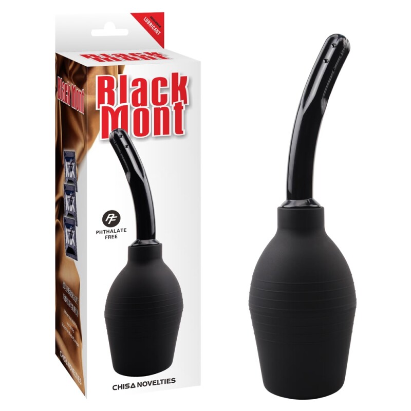 Анальний душ Chisa Black mont Booty Cleanse, чорний, 240 мл