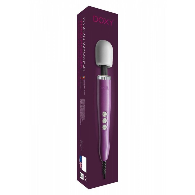 Вібратор мікрофон DOXY Wand Massager Purple - Зображення 4