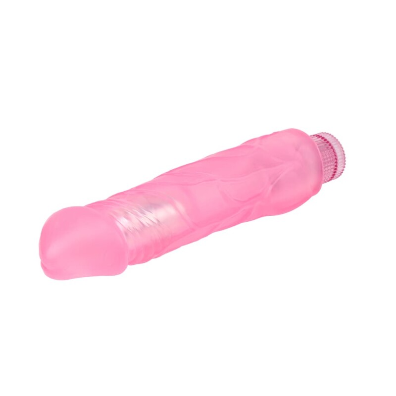 Вібратор реалістичний Chisa Hi-Rubber, рожевий, 23.5 х 5 см - Изображение 5
