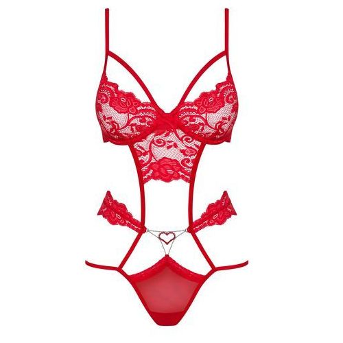 Еротичний боді з мережива з малюнком Red Pepper s / M - Изображение 7