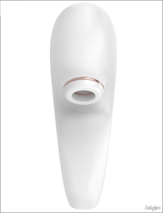 Вібратор для пар Satisfyer Pro 4 Couples з вакуумом, білий, 9.7 х 3.8 см - Изображение 4