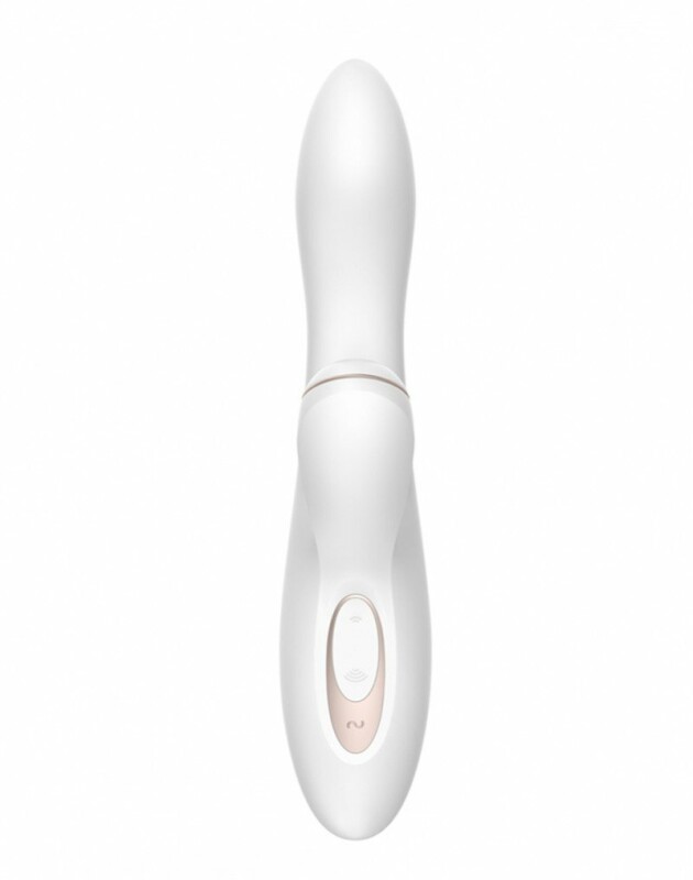 Вібратор-кролик Satisfyer Pro+ G-Spot з пульсацією, білий, 22 х 4.3 см - Изображение 3