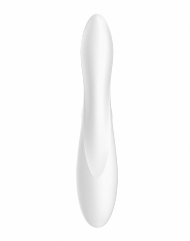 Вібратор-кролик Satisfyer Pro+ G-Spot з пульсацією, білий, 22 х 4.3 см - Изображение 6