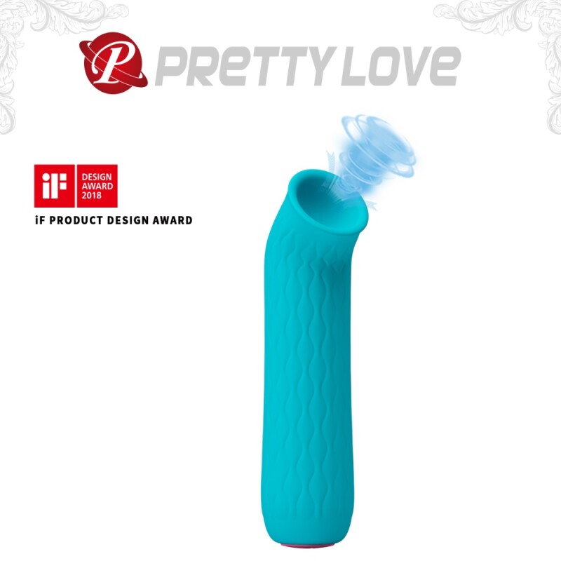 Вакуумний стимулятор Pretty Love Ford блакитний, 11.6 х 2.3 см - Зображення 1