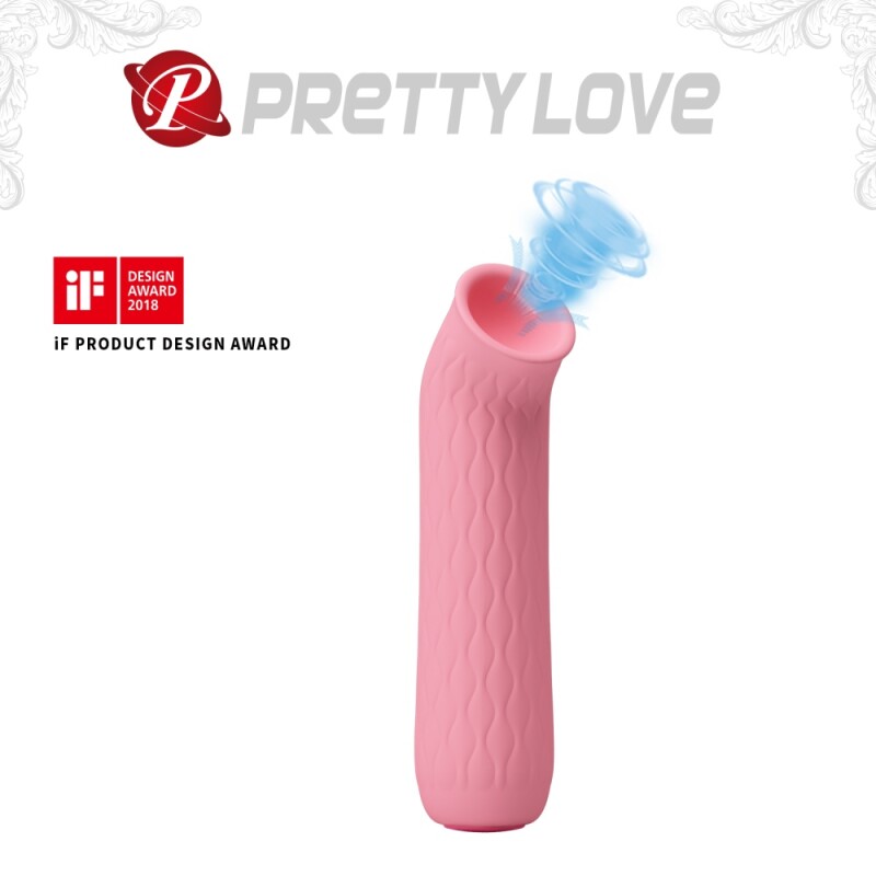 Вакуумний стимулятор Pretty Love Ford рожевий, 11.6 х 2.7 см - Изображение 1